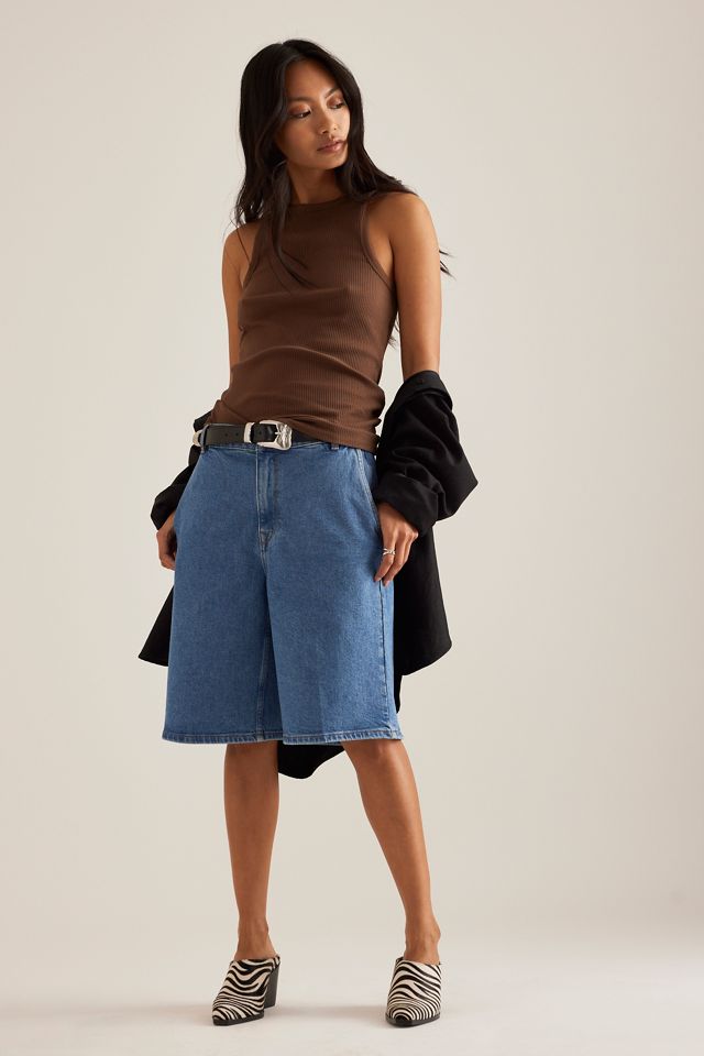 Selected Femme Anna Geripptes Muskelshirt #2