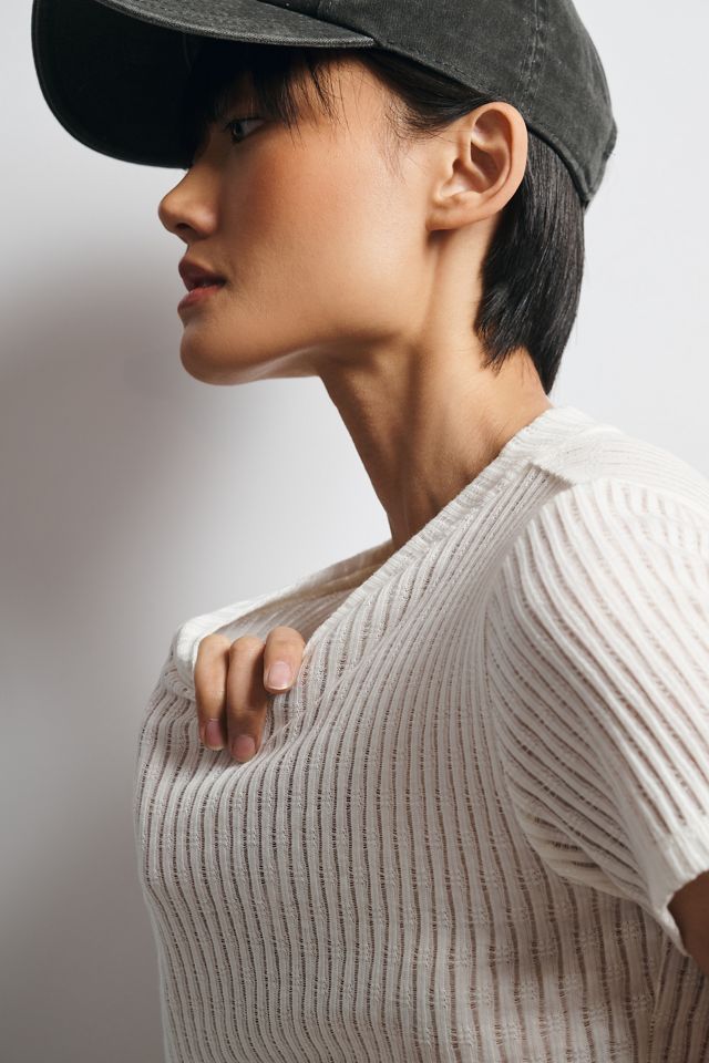 Pilcro Sheer Tee #2