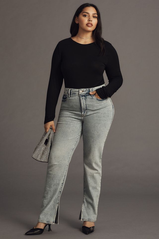By Anthropologie Long-Sleeve Crew-Neck Bodysuit #6