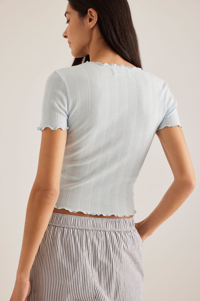 By Anthropologie Maglietta Baby in Pointelle #1