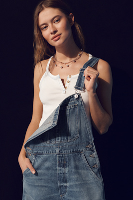 PILCRO HANG TEN LAYERING TANK TOP 