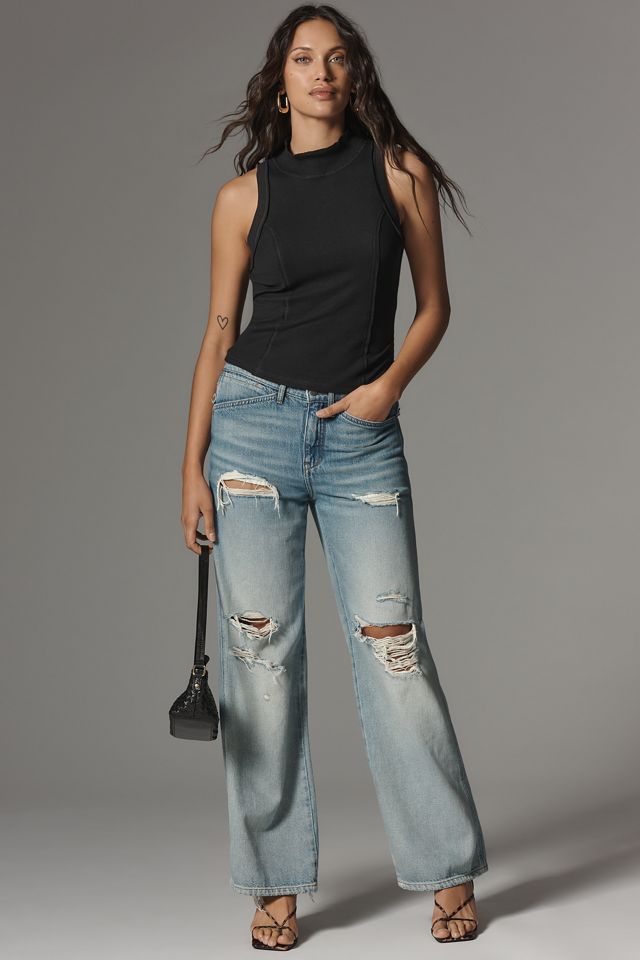 Pilcro Printed Turtleneck Tank Top #2