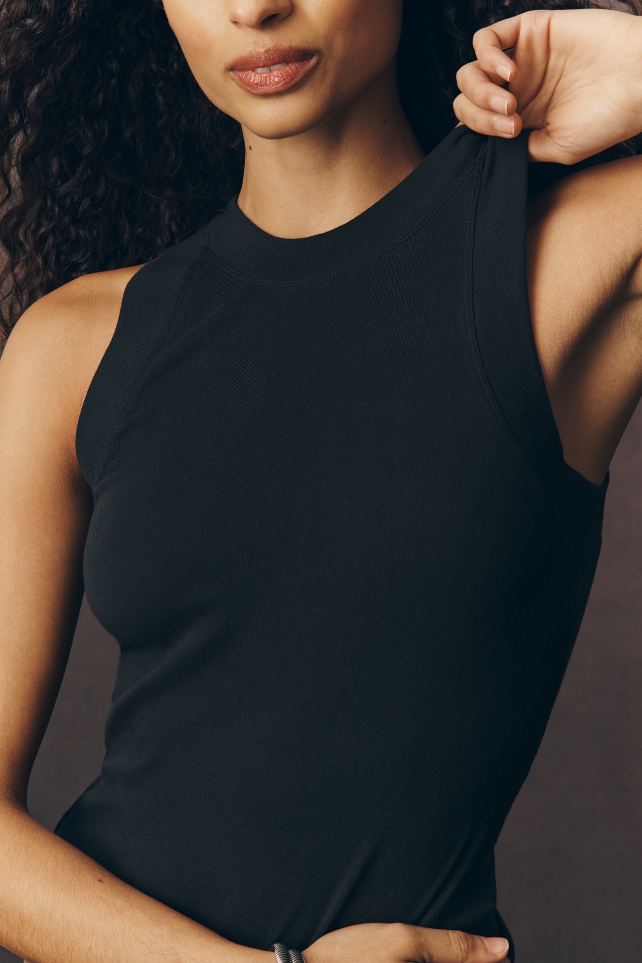 Pilcro High-Neck Tank Top