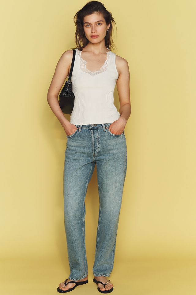 Maeve Lace V-Neck Tank #4