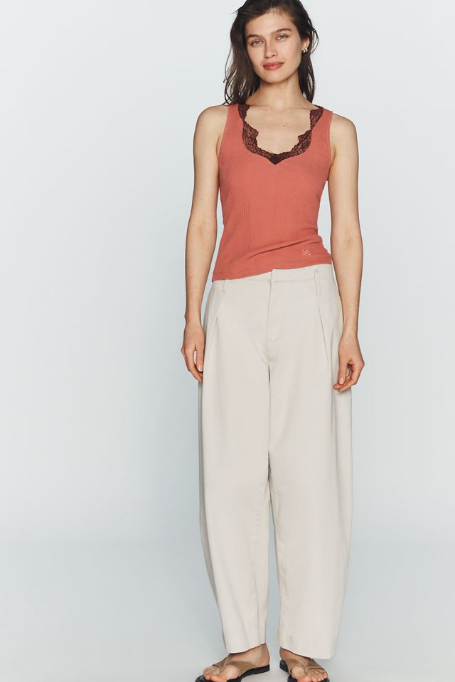 Maeve Lace V-Neck Tank #2