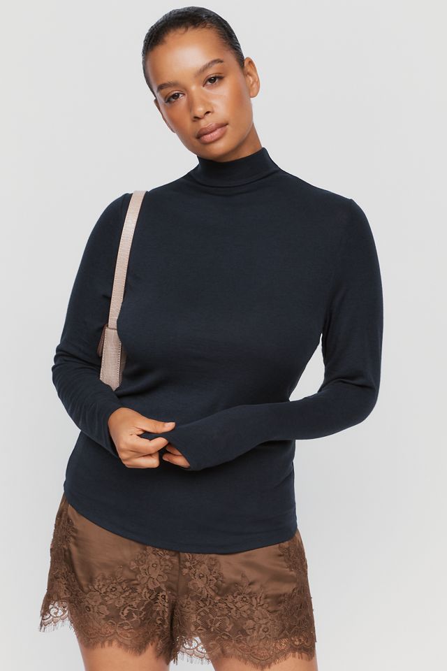 By Anthropologie Arena Everyday Turtleneck Top #4