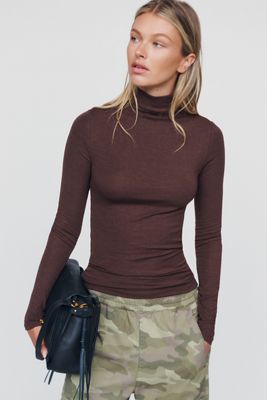 By Anthropologie Arena Everyday Wool Blend Turtleneck