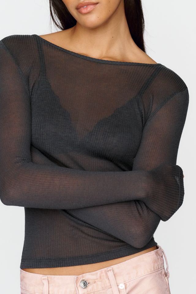 Top a Coste in Misto Cashmere Bruna By Anthropologie #2