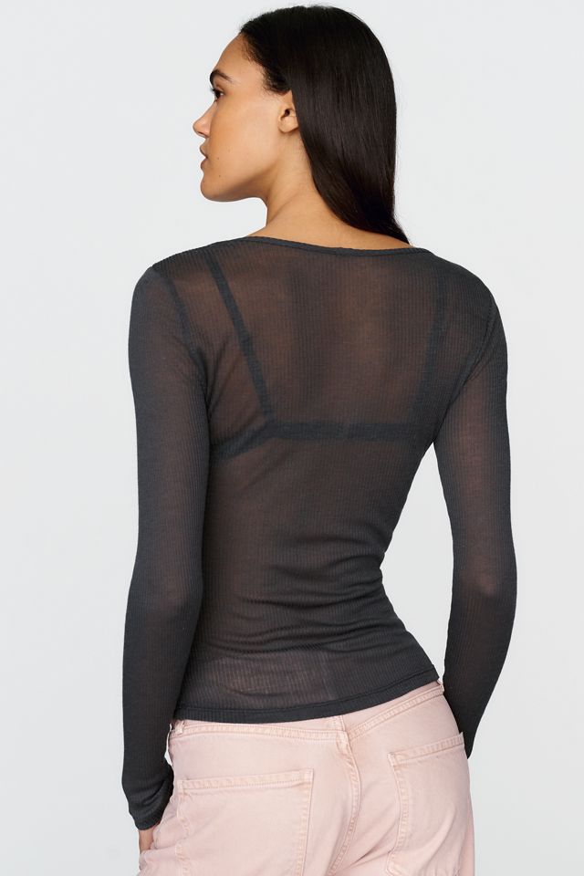 Top a Coste in Misto Cashmere Bruna By Anthropologie #3