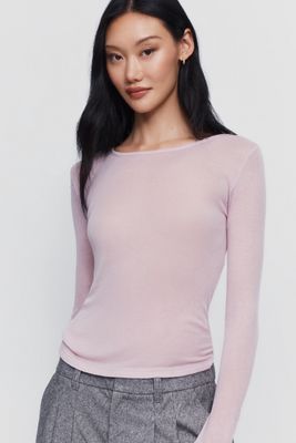 Top a Coste in Misto Cashmere Bruna By Anthropologie