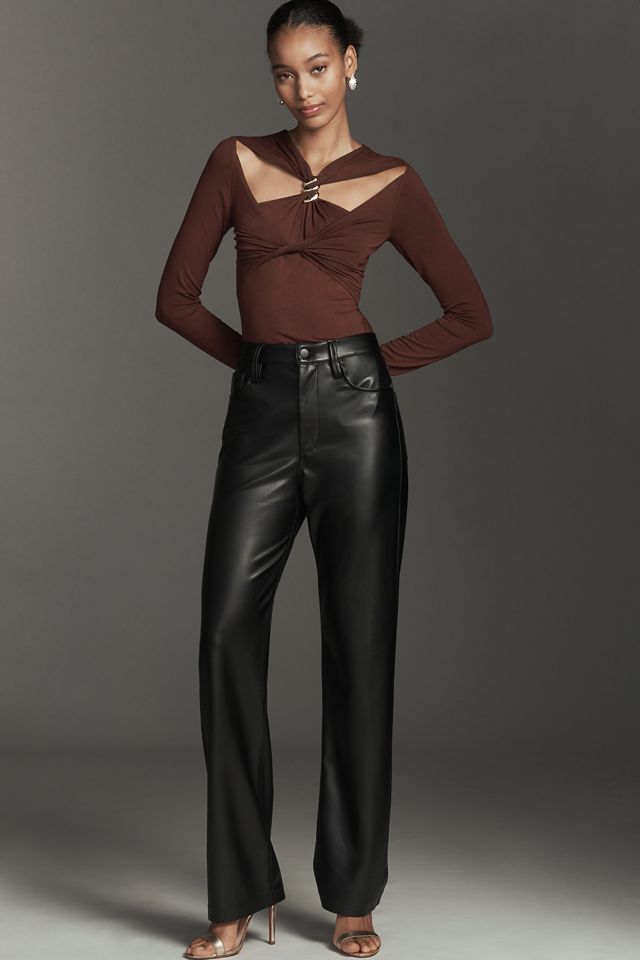 By Anthropologie Layered Cut-Out Bodysuit #3