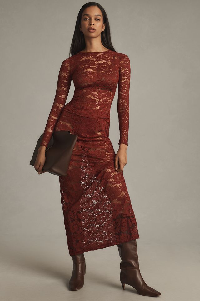 4th & Reckless Emery Long-Sleeve Lace Top #3