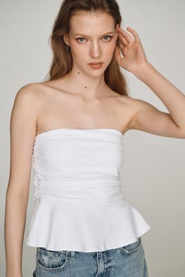 Susana Monaco Flare Tube Top | Anthropologie