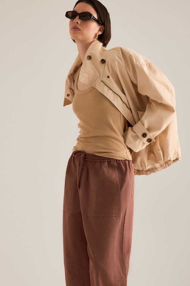By Anthropologie Geripptes Muskelshirt mit Rundhalsausschnitt #3
