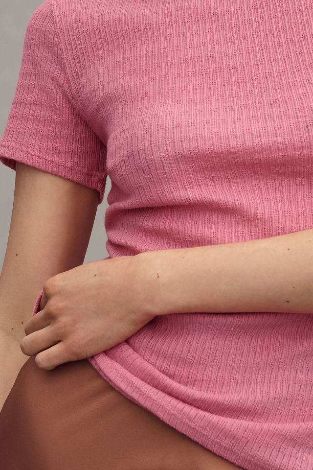 Pilcro Textured Rib Layering Tee #2