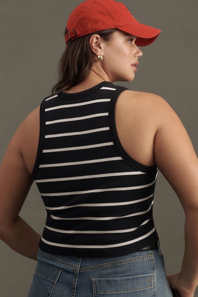 Maeve Cropped Racerback Tank #5