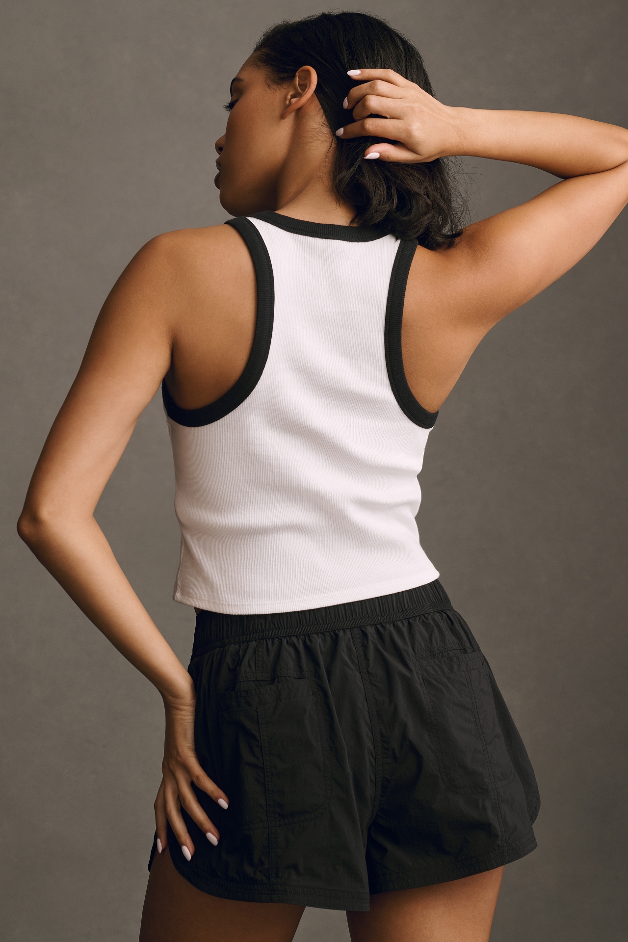 The Blair Baby Tee by Maeve: Sleeveless Cropped Racerback Edition