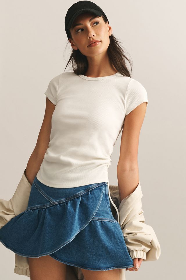 Maeve Ruched Tee #3