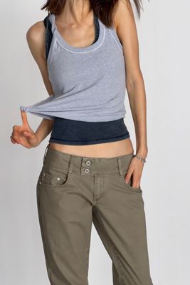 Pilcro Sunny Scoop-Neck Tank