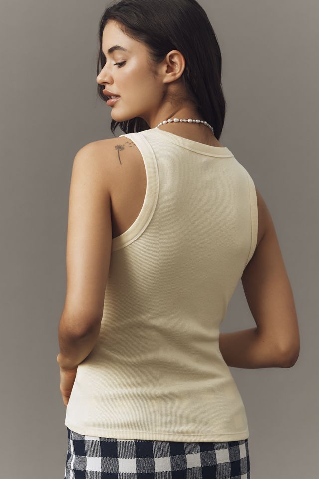 The Sunny Scoop-Neck Tank Top by Pilcro #2