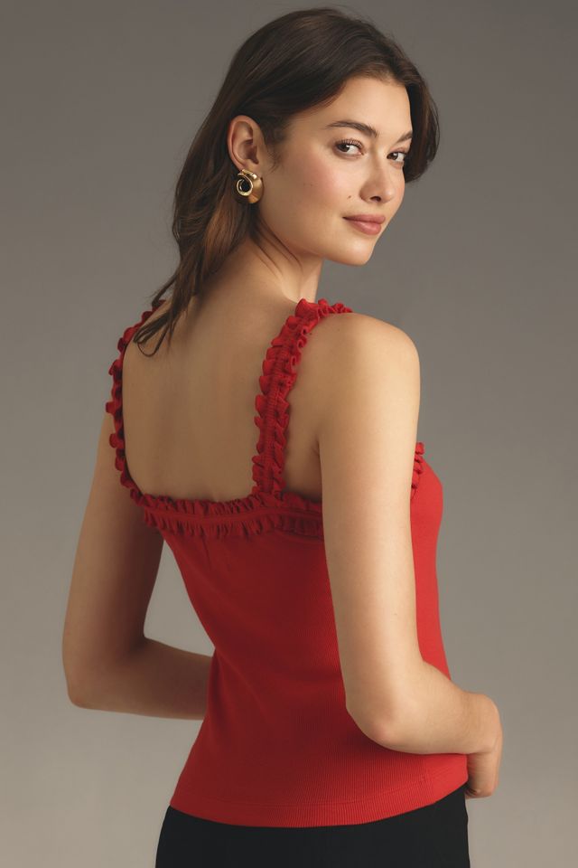 Dorrie Ruffled Cami by Maeve #1