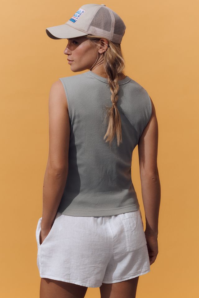 By Anthropologie Scoop-Neck Muscle Tank #1