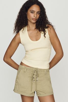 By Anthropologie Scoop-Neck Muscle Tank