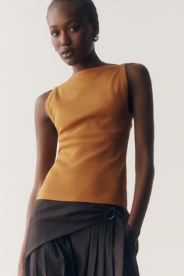 Maeve Boat-Neck Tank