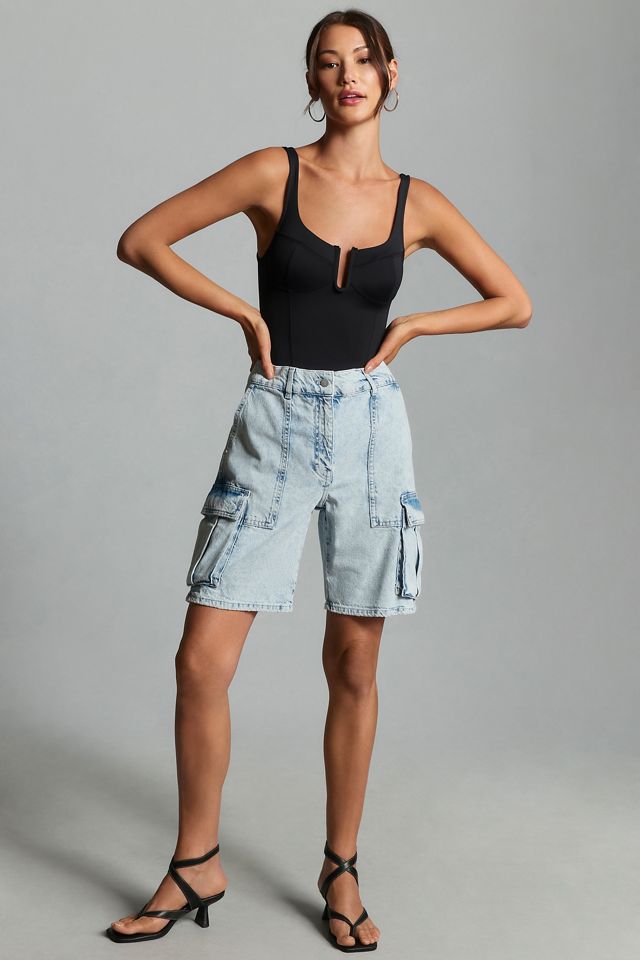 Good American Scuba U Corset Bodysuit #2