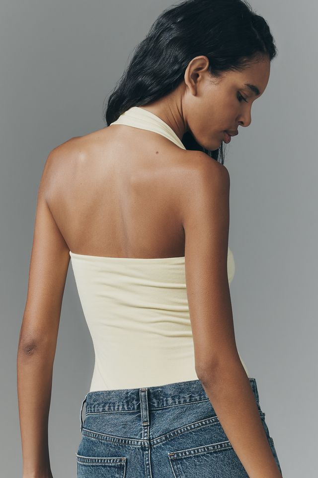 BAYSE Karlita Halter Sleeveless Bodysuit #3