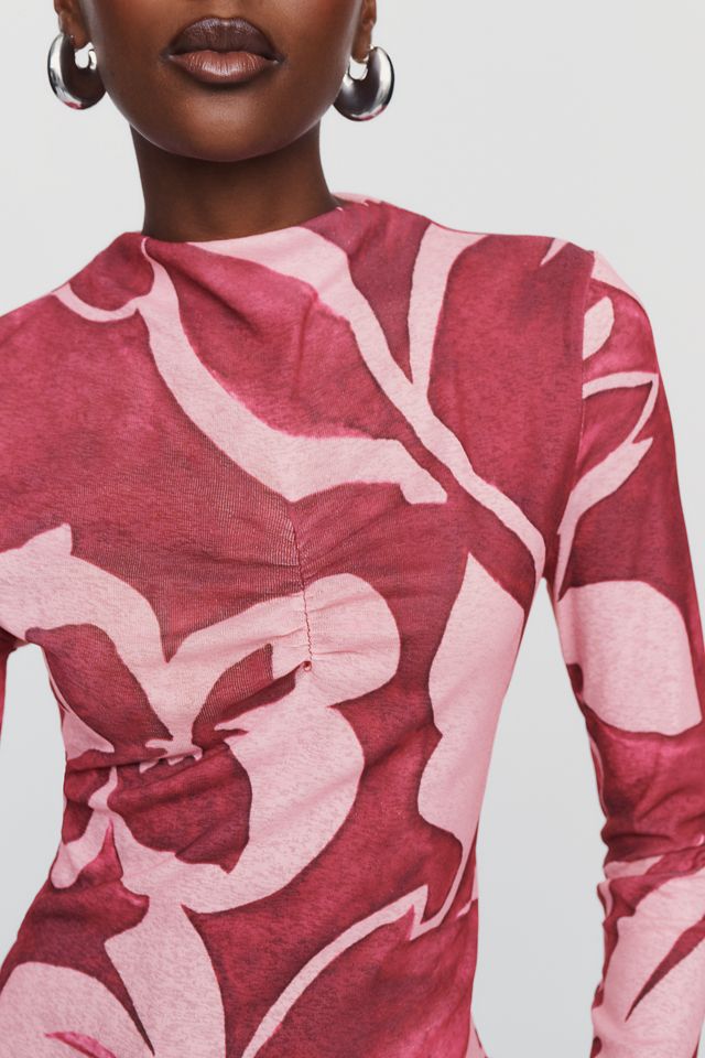 MON RENN Peta Mock-Neck Top #1