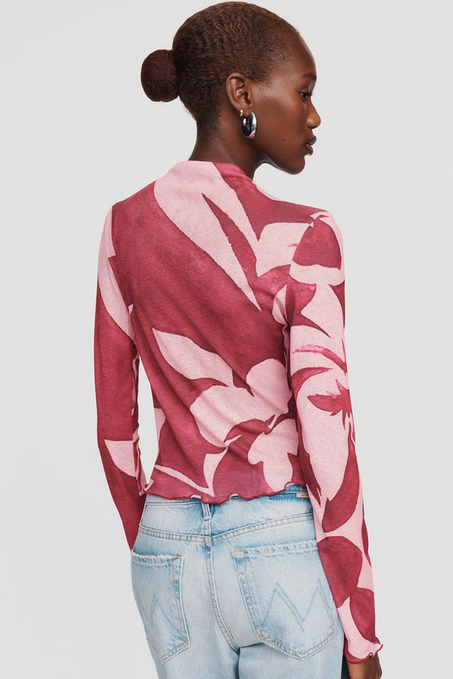 MON RENN Peta Mock-Neck Top #2