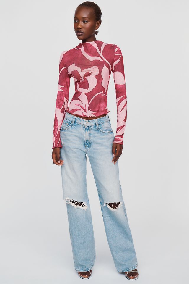 MON RENN Peta Mock-Neck Top #3