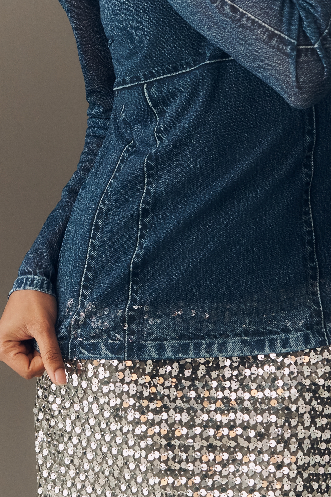 rag & bone Miramar Mesh Long-Sleeve Tee