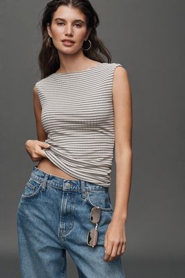 rag & bone Luca Stripe Top