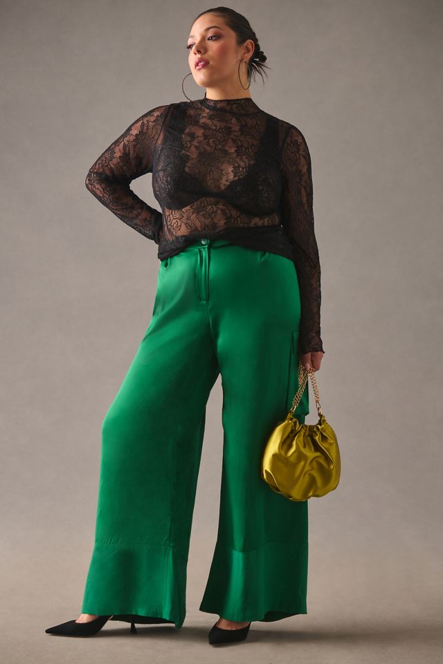 By Anthropologie Lace Layering Turtleneck #8