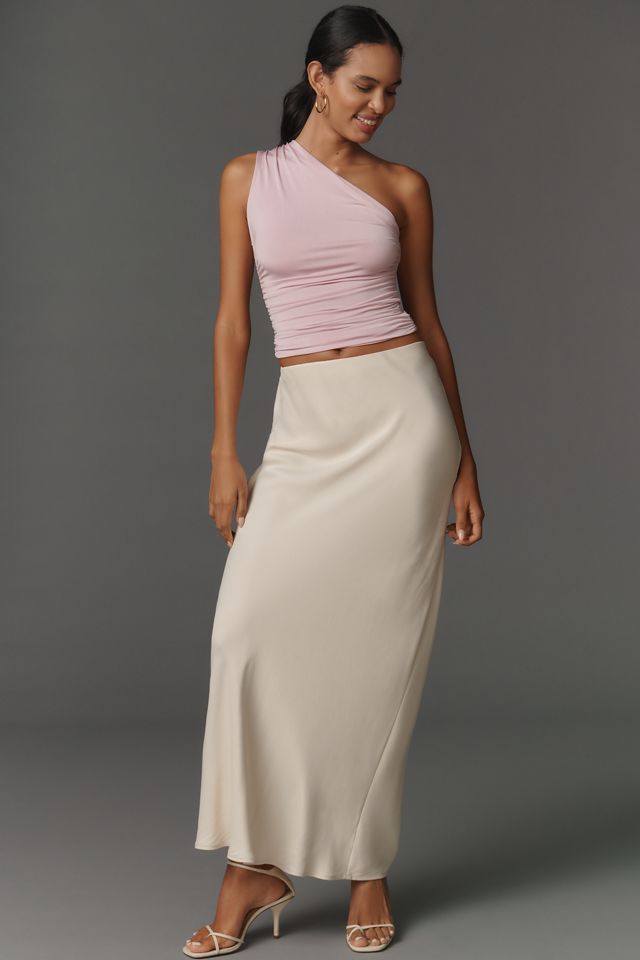 By Anthropologie One-Shoulder Fitted Top