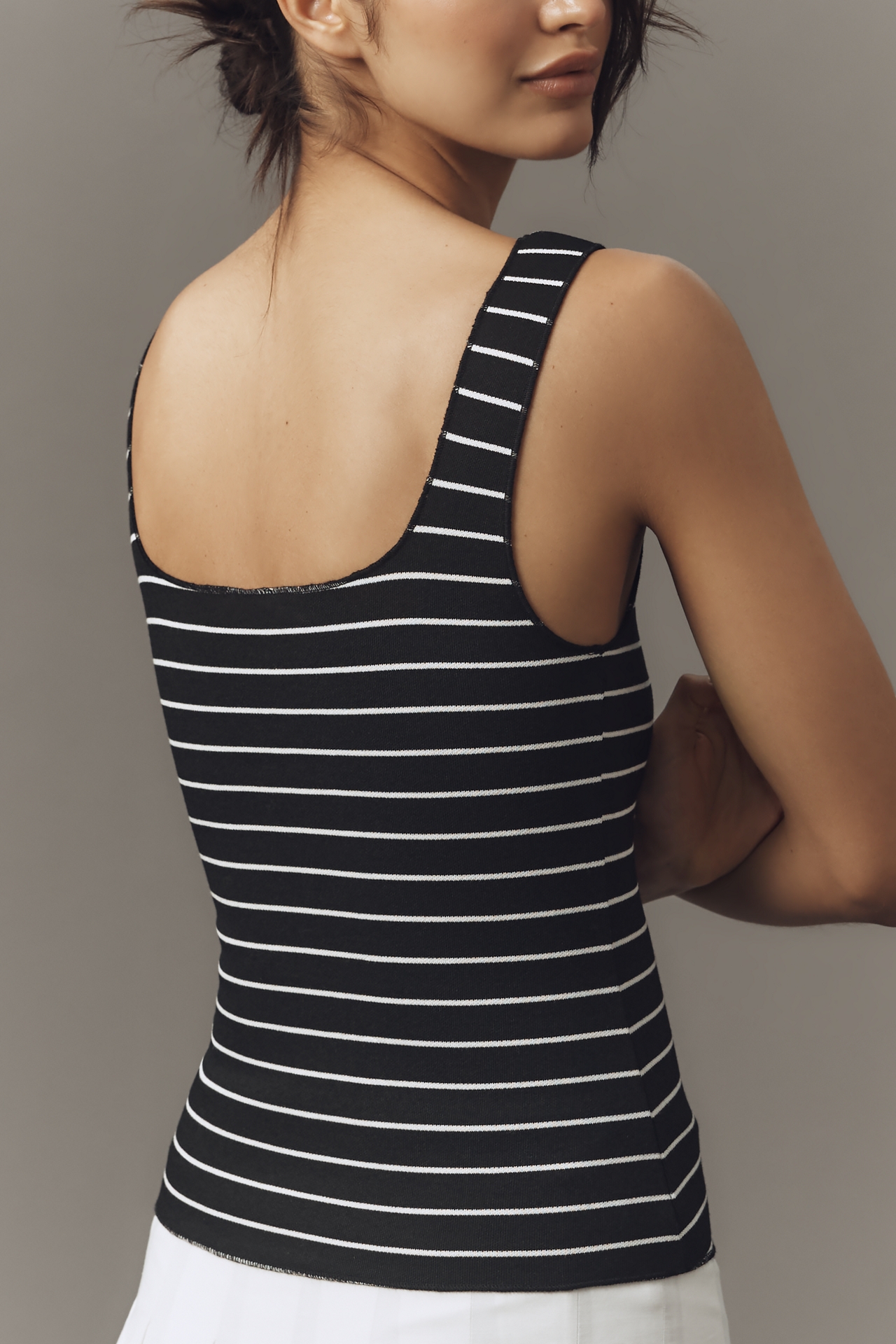 Maeve Square-Neck Tank Top