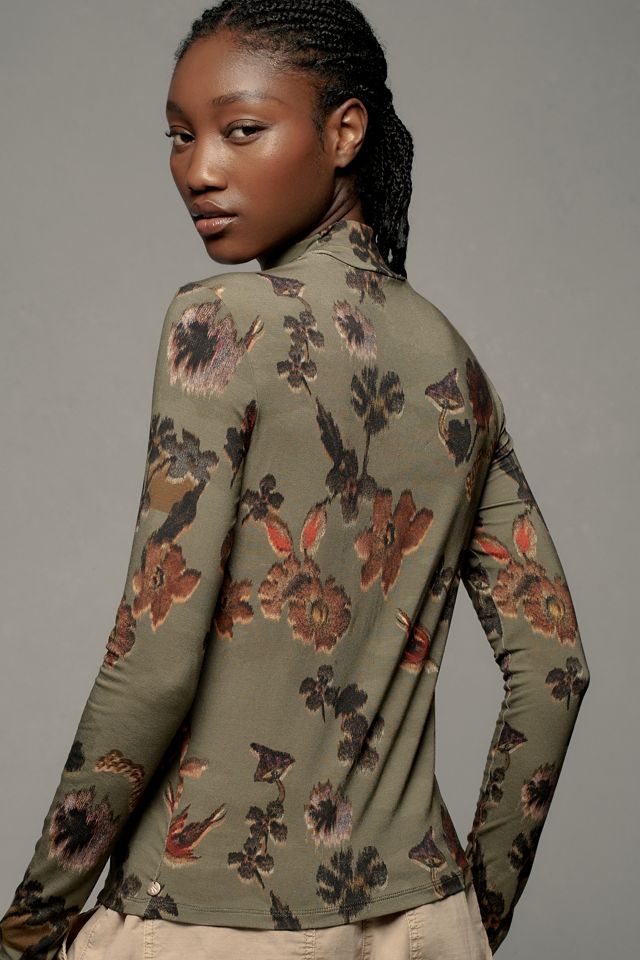 Scotch & Soda AOP Long-Sleeve Top #1