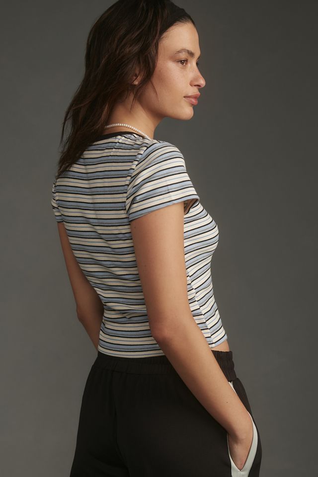 The Blair Baby Tee by Maeve: Striped Edition #2