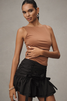 By Anthropologie Scoop-back Tank Top