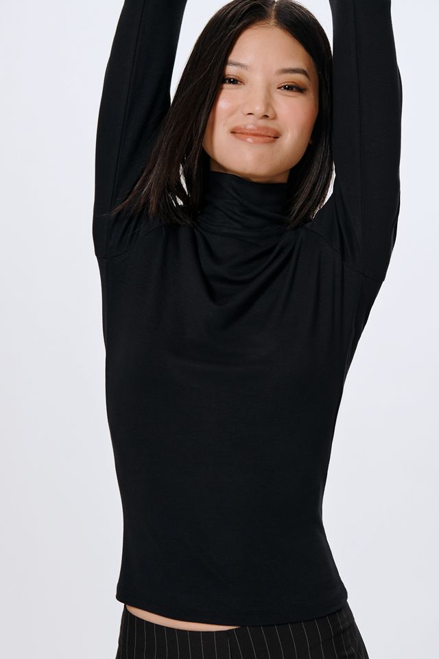 Camiseta Cuello Alto Manga Larga By Anthropologie #3