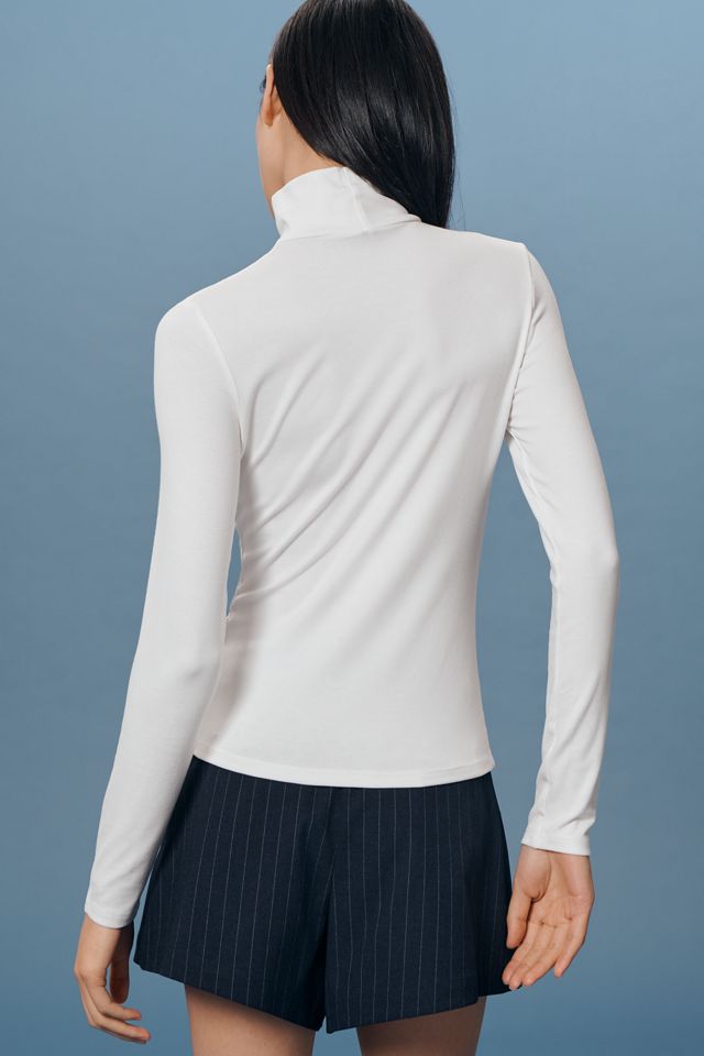 Camiseta Cuello Alto Manga Larga By Anthropologie #1