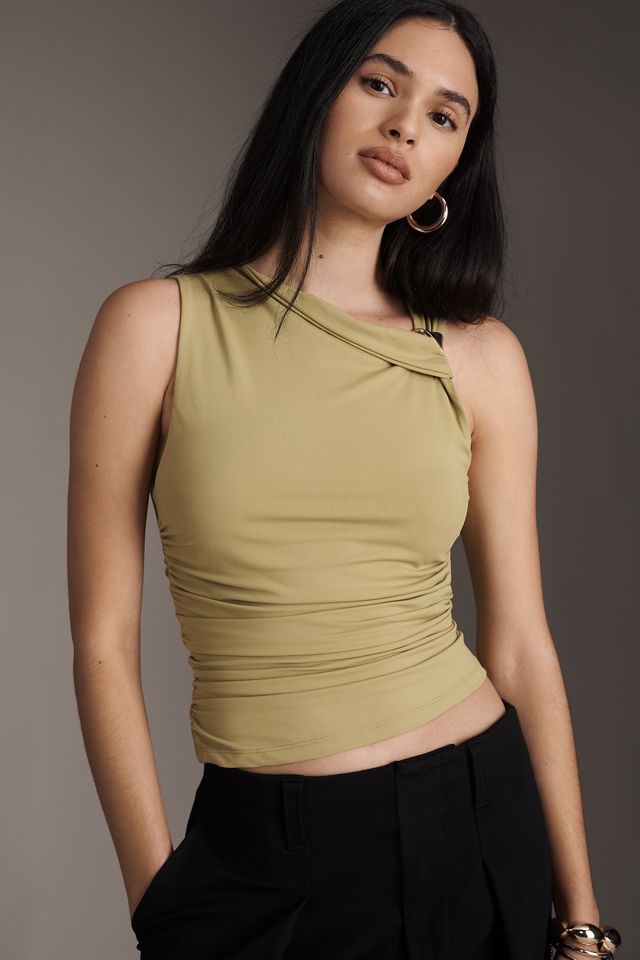 Maeve Sleeveless Twist Tank #1