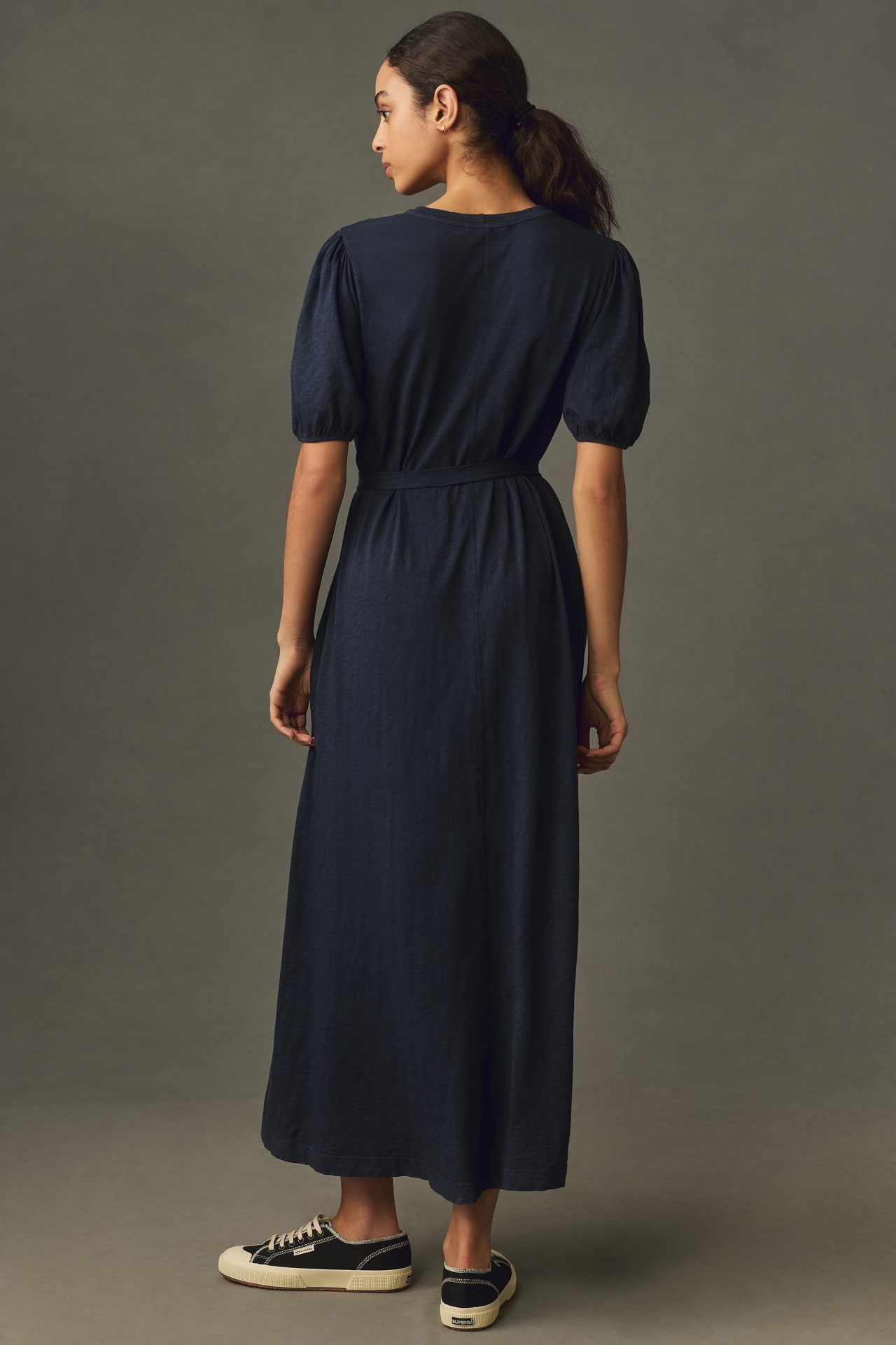 Velvet by Graham & Spencer Short-Sleeve Maxi Dress