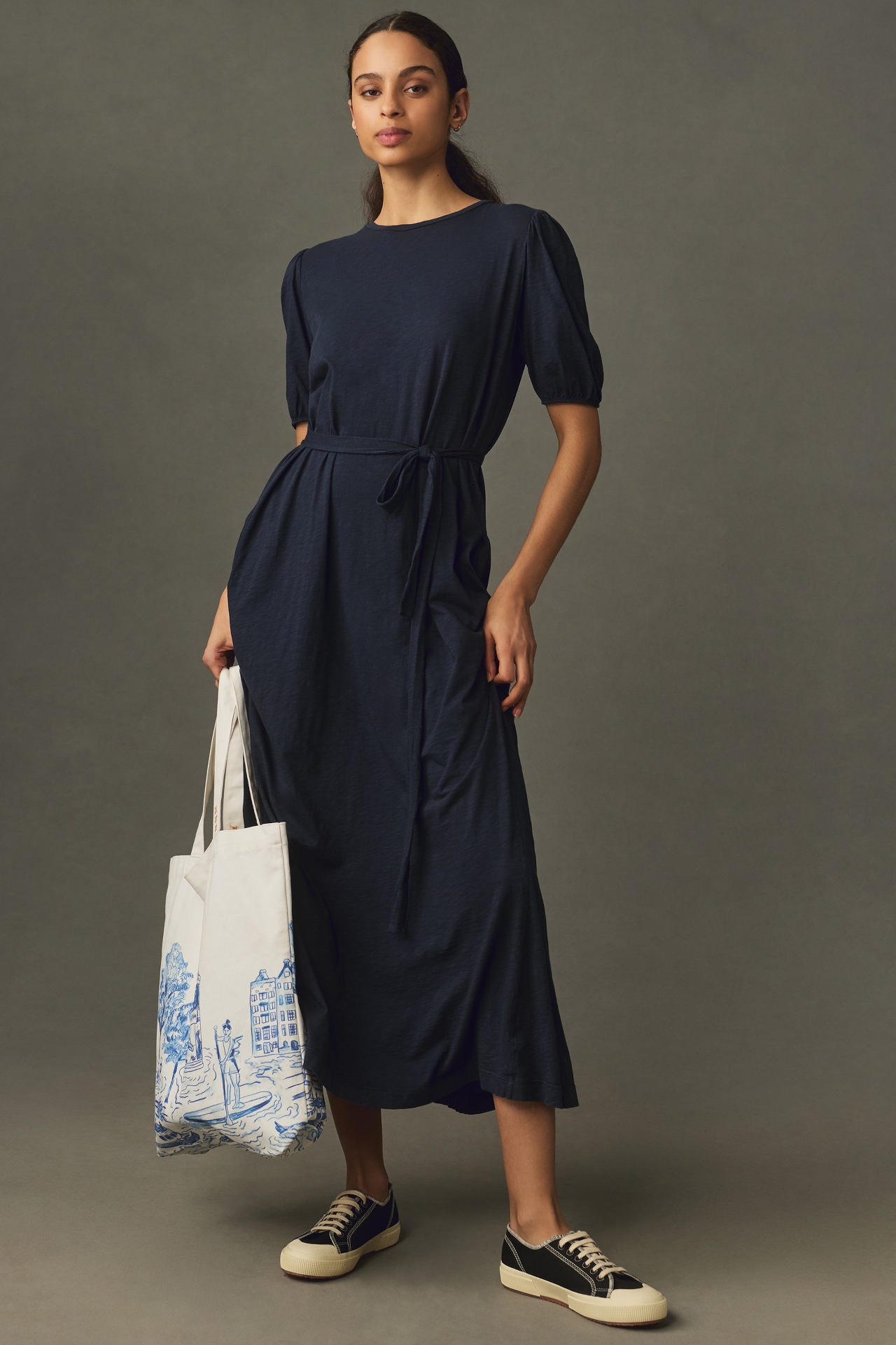 Velvet by Graham & Spencer Short-Sleeve Maxi Dress