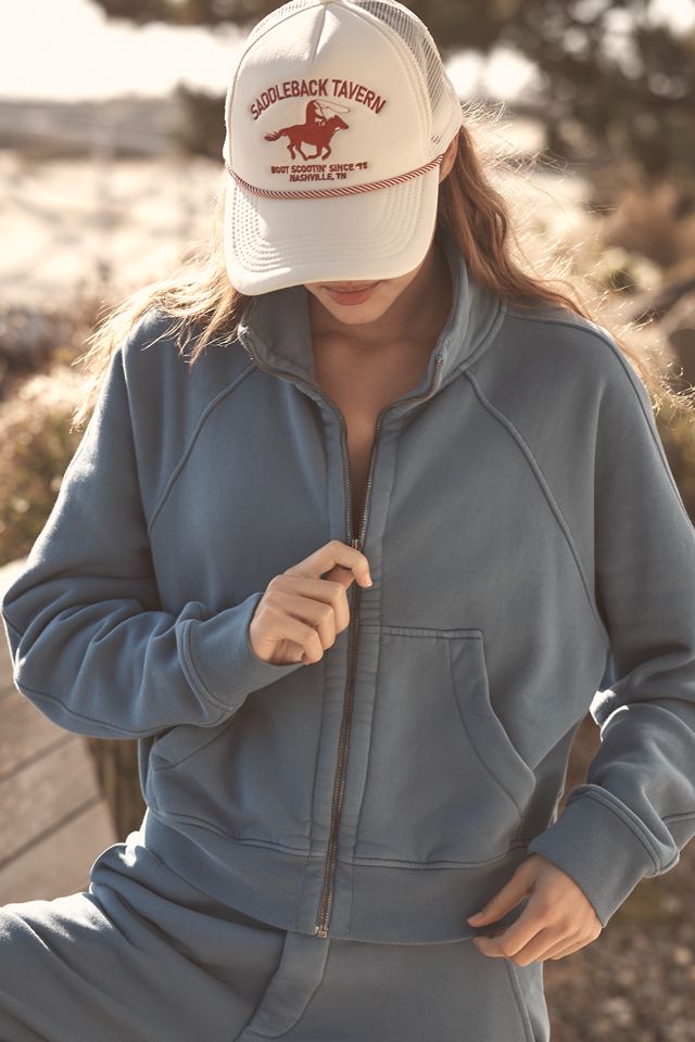 Velvet by Graham & Spencer Cecilia Zip-Up Sweatshirt #3