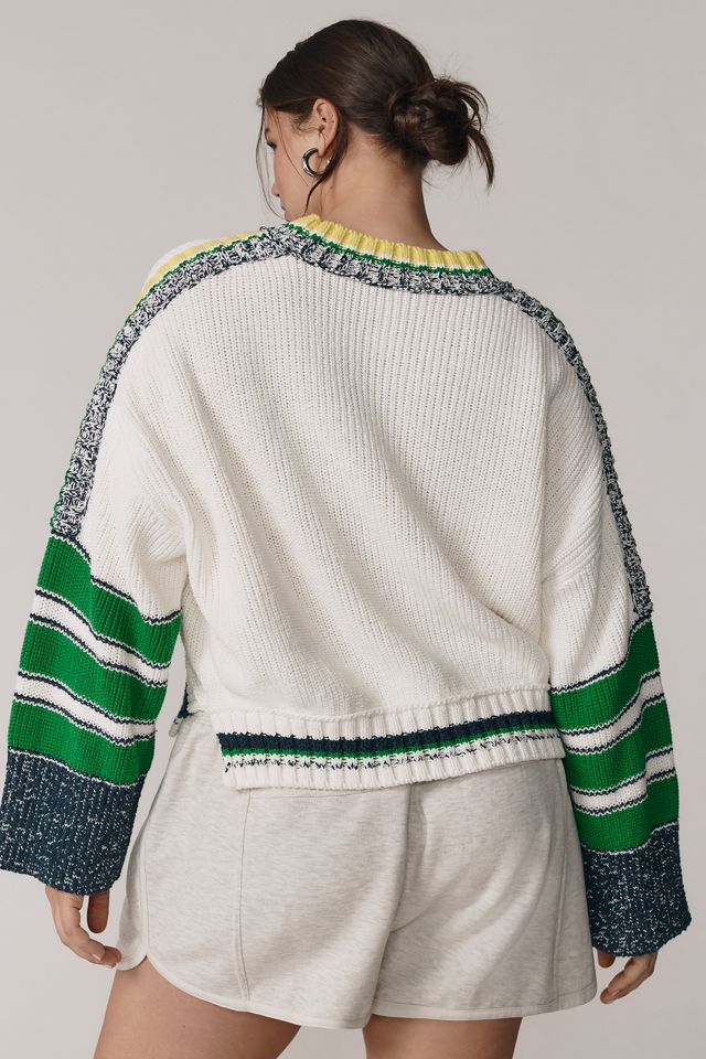 Daily Practice Le Tour Crop Crew-Neck Sweater #8
