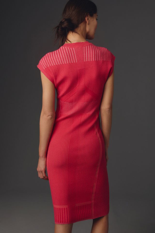 Daily Practice by Anthropologie Short-Sleeve Sweater Midi Dress #1