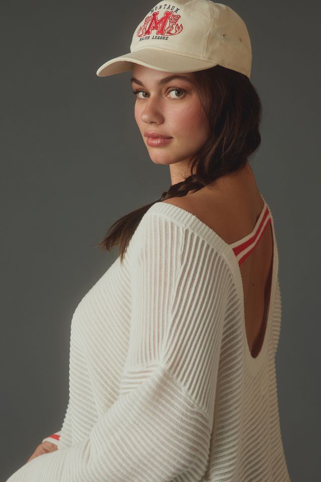 Daily Practice by Anthropologie LongSleeve Racing Stripes Top